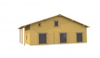 maison en bois en KIT